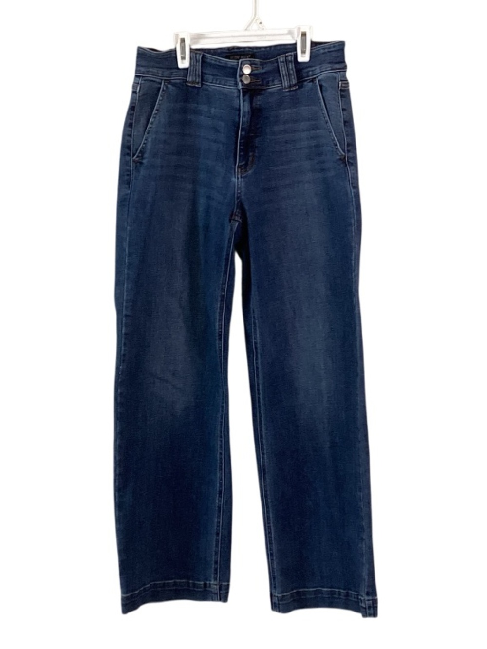 Judy Blue Dark Wash Wide Leg Jeans 30